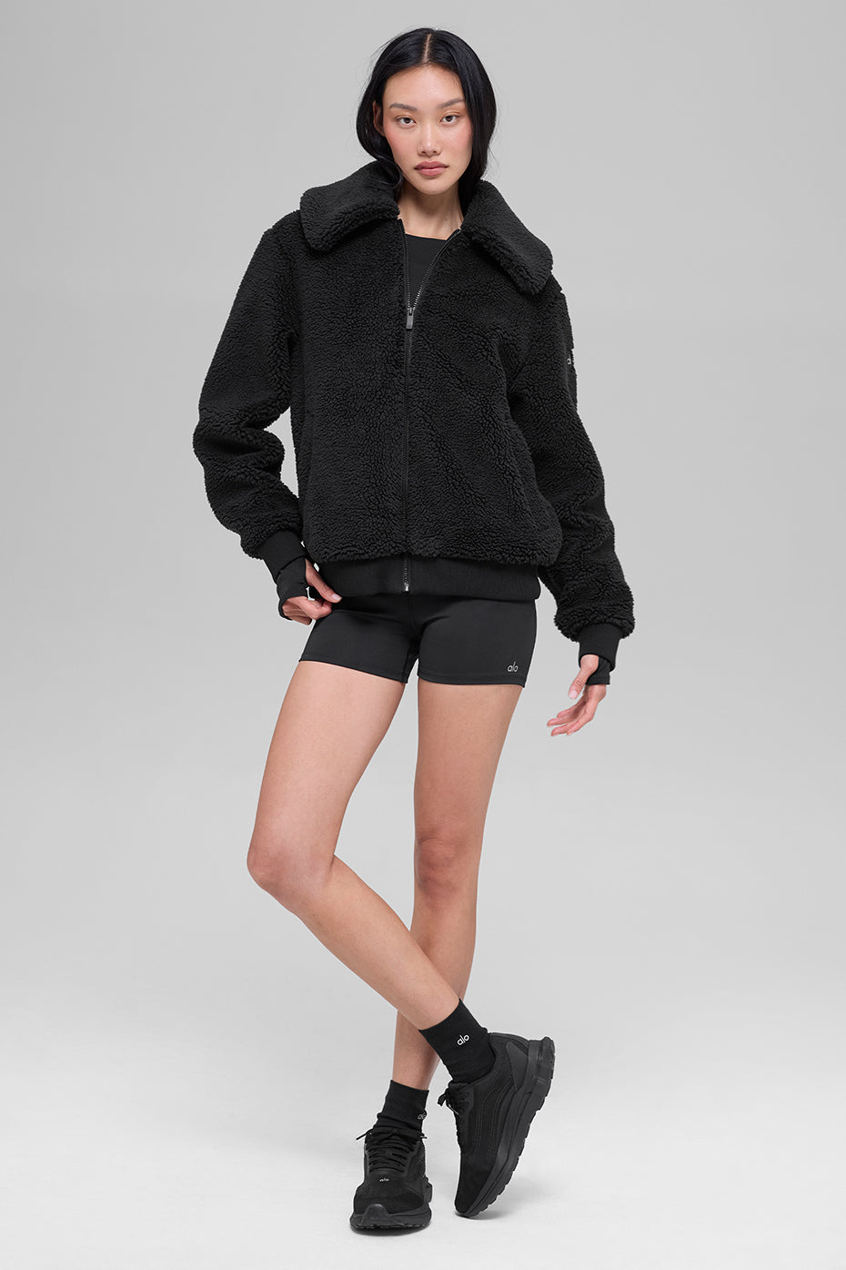 Sherpa Downtown Jacke - Schwarz