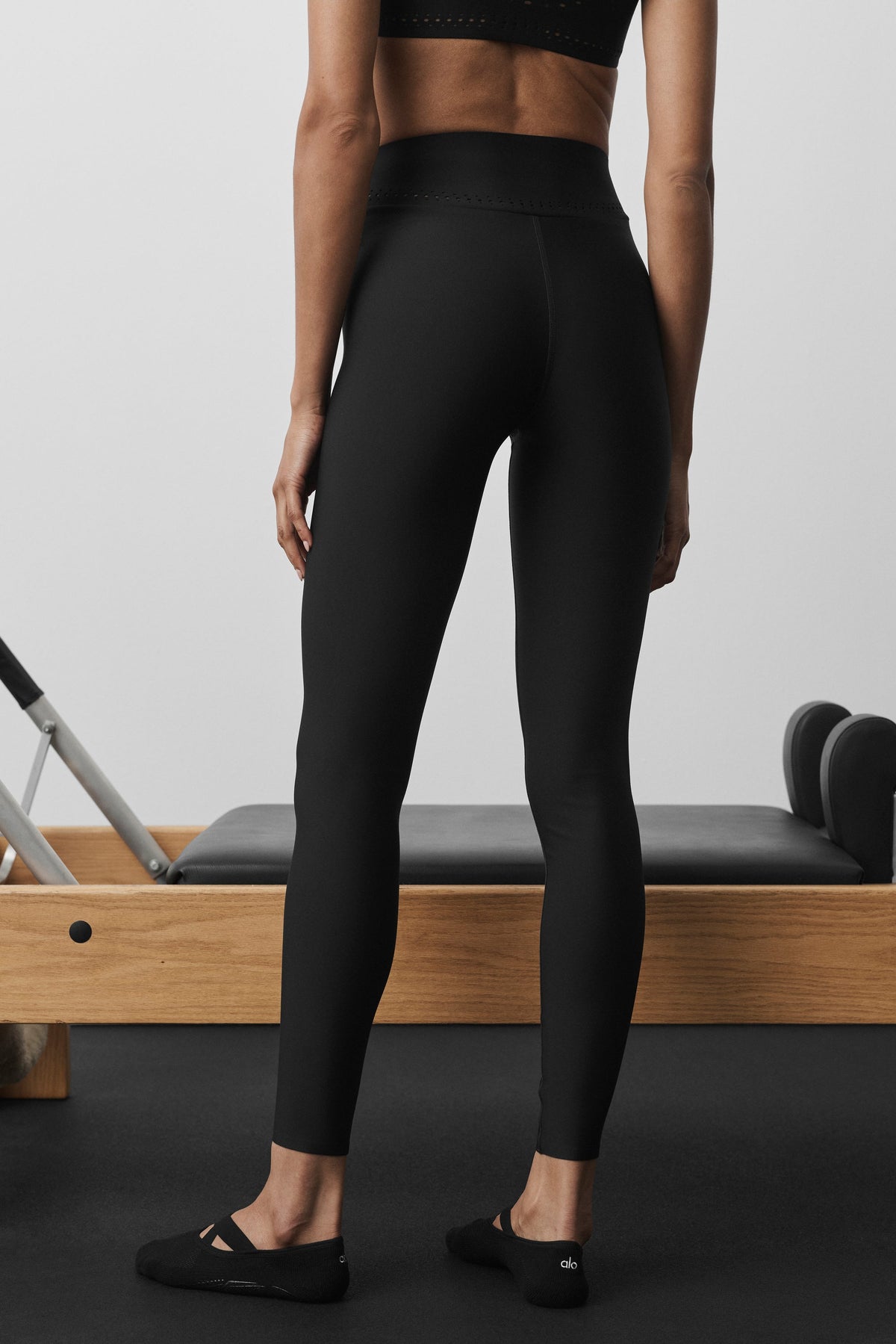 Airlift High-Waist Superstar Legging – Schwarz