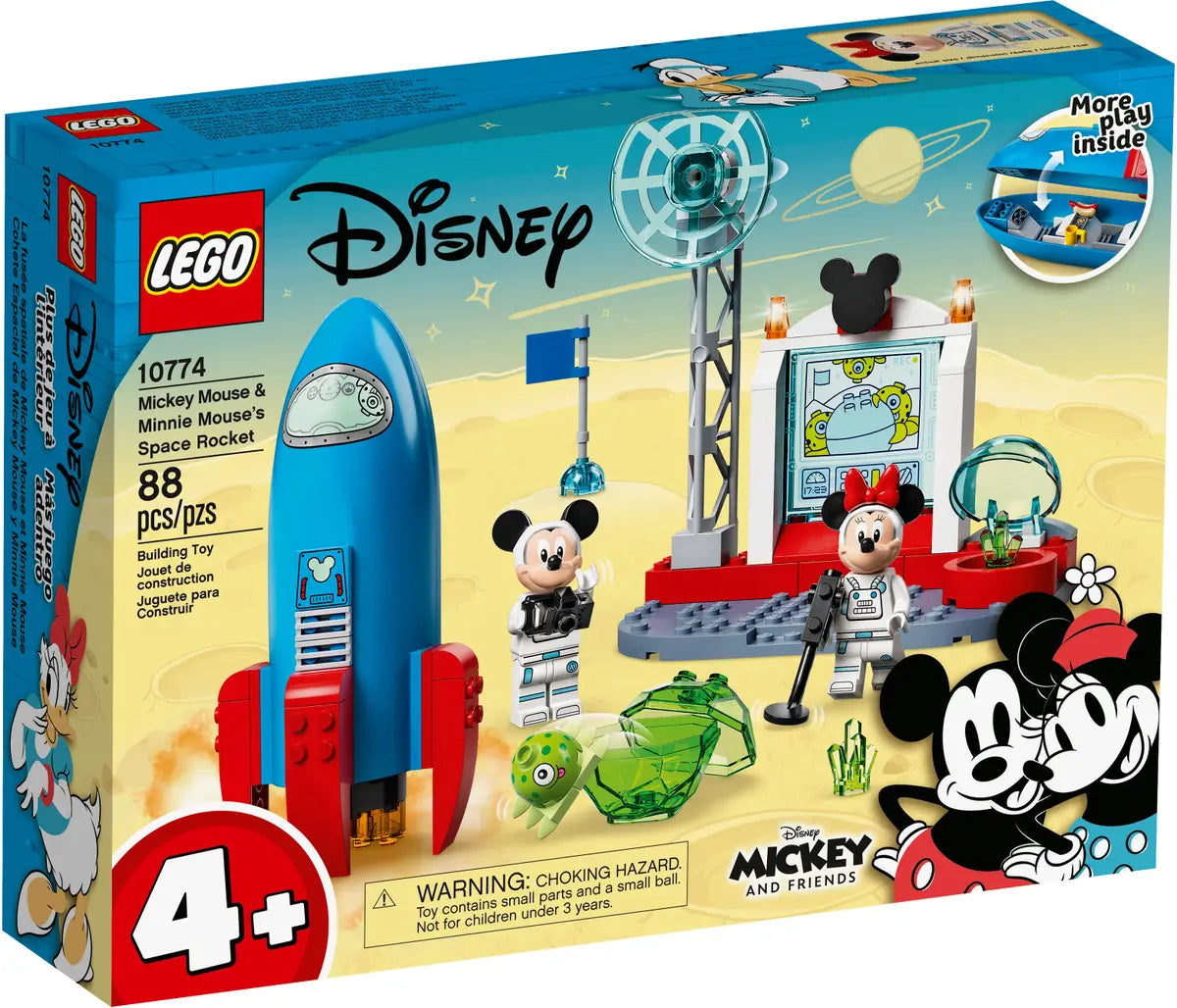LEGO Disney Mickey Mouse & Minnie Mouse's Space Rocket Set (10774)