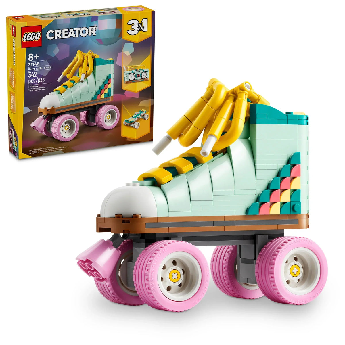 LEGO Creator Retro Roller Skate 3in1 Set (31148)