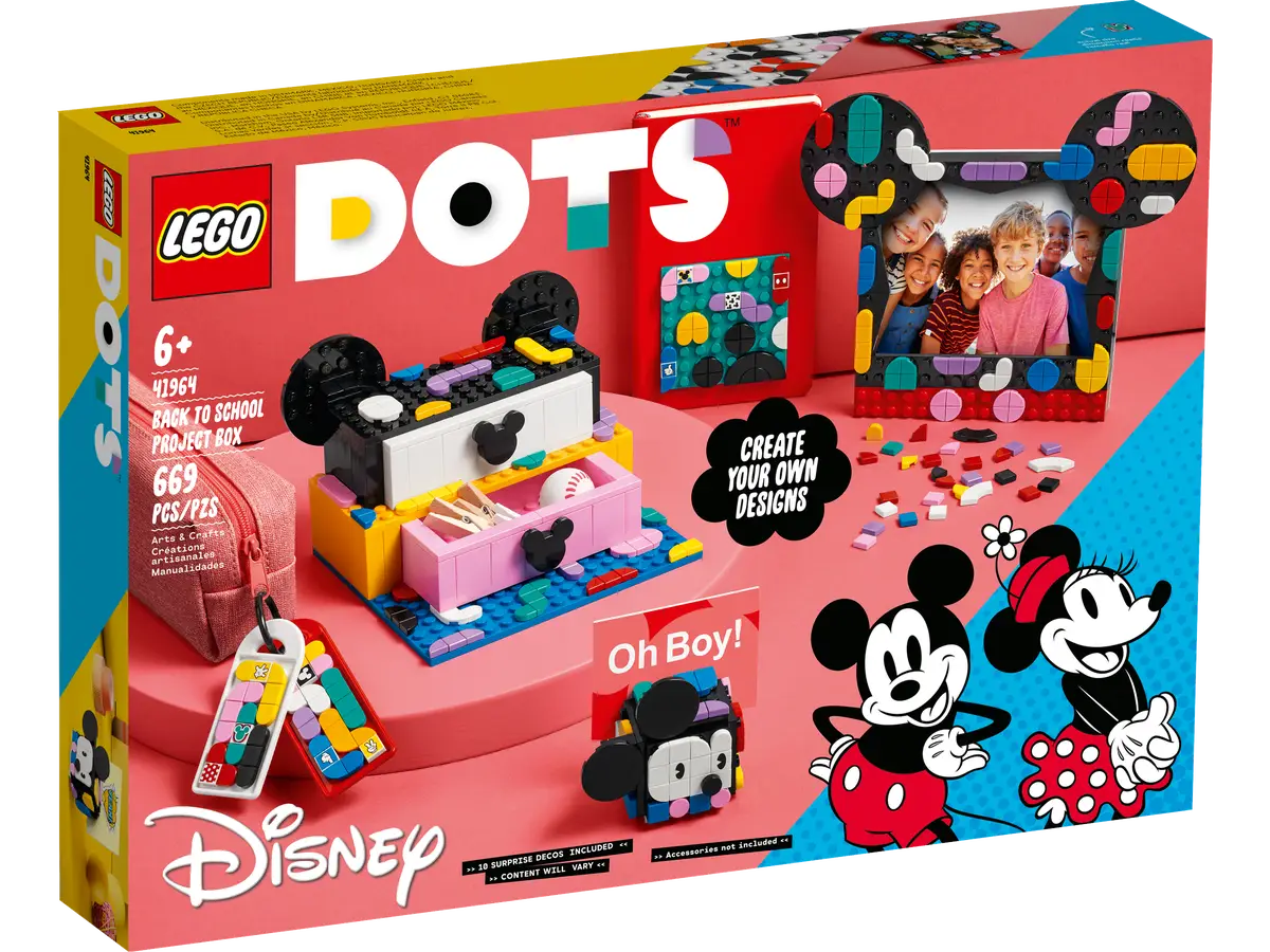 LEGO Dots Disney Back To School Project Box Set (41964)