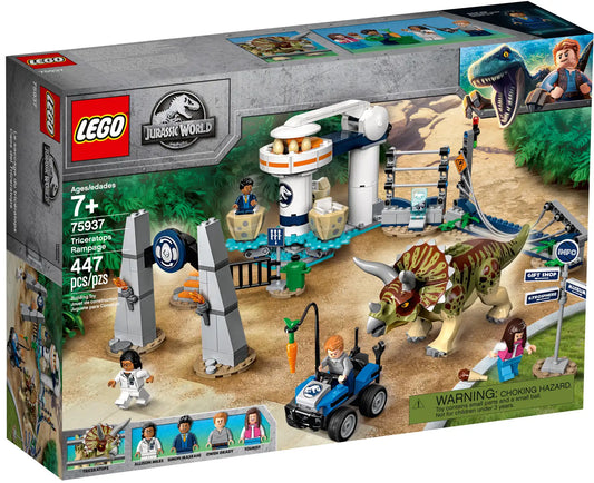Triceratops Rampage - LEGO Jurassic World Set (75937)