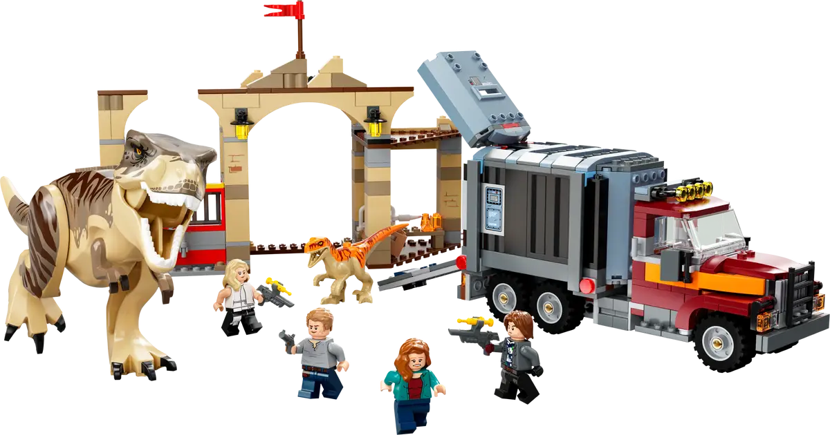 T. rex & Atrociraptor Dinosaur Breakout - LEGO Jurassic World Set (76948)