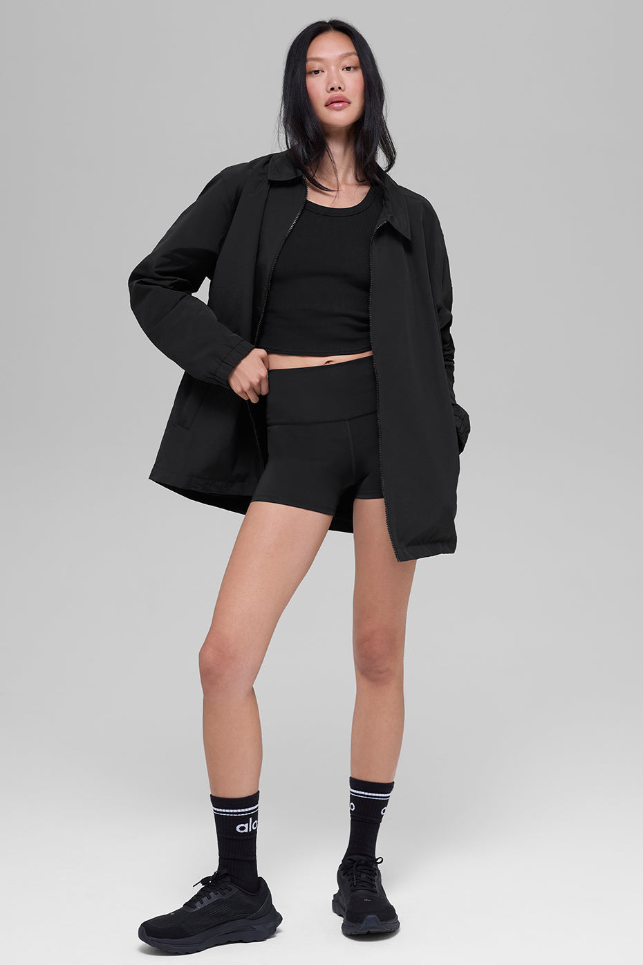 Torrent Overshirt – Schwarz