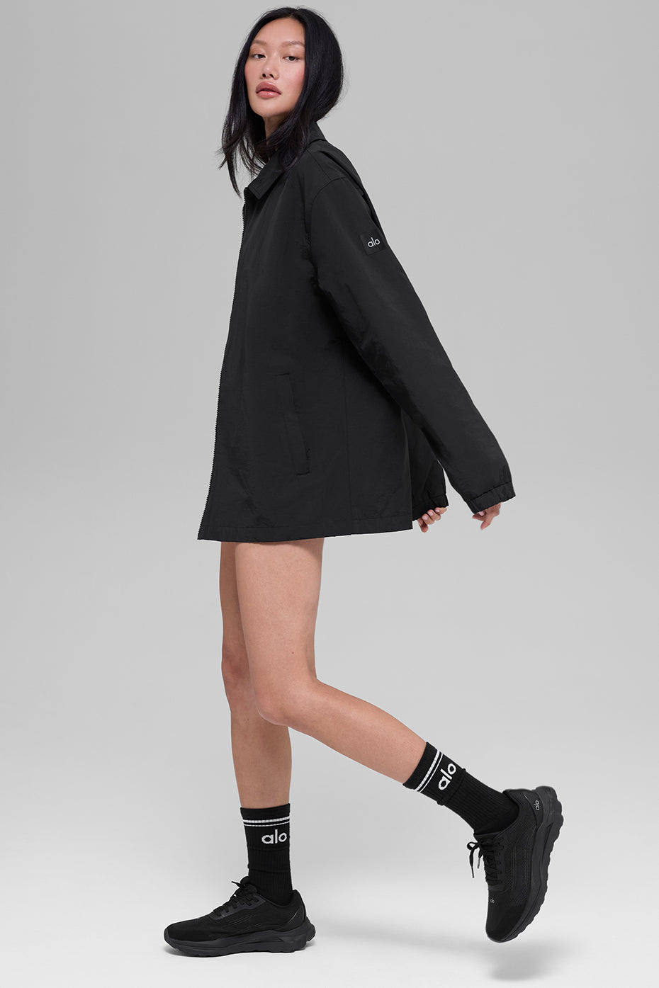 Torrent Overshirt – Schwarz