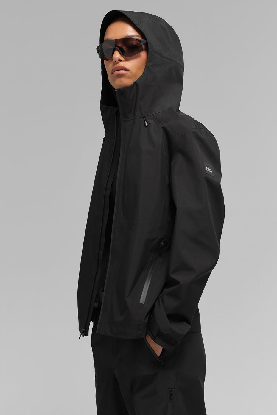 Alpha Shell-Jacke - Schwarz