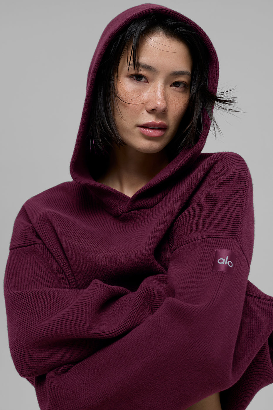 Scholar Kapuzenpullover – Burgund