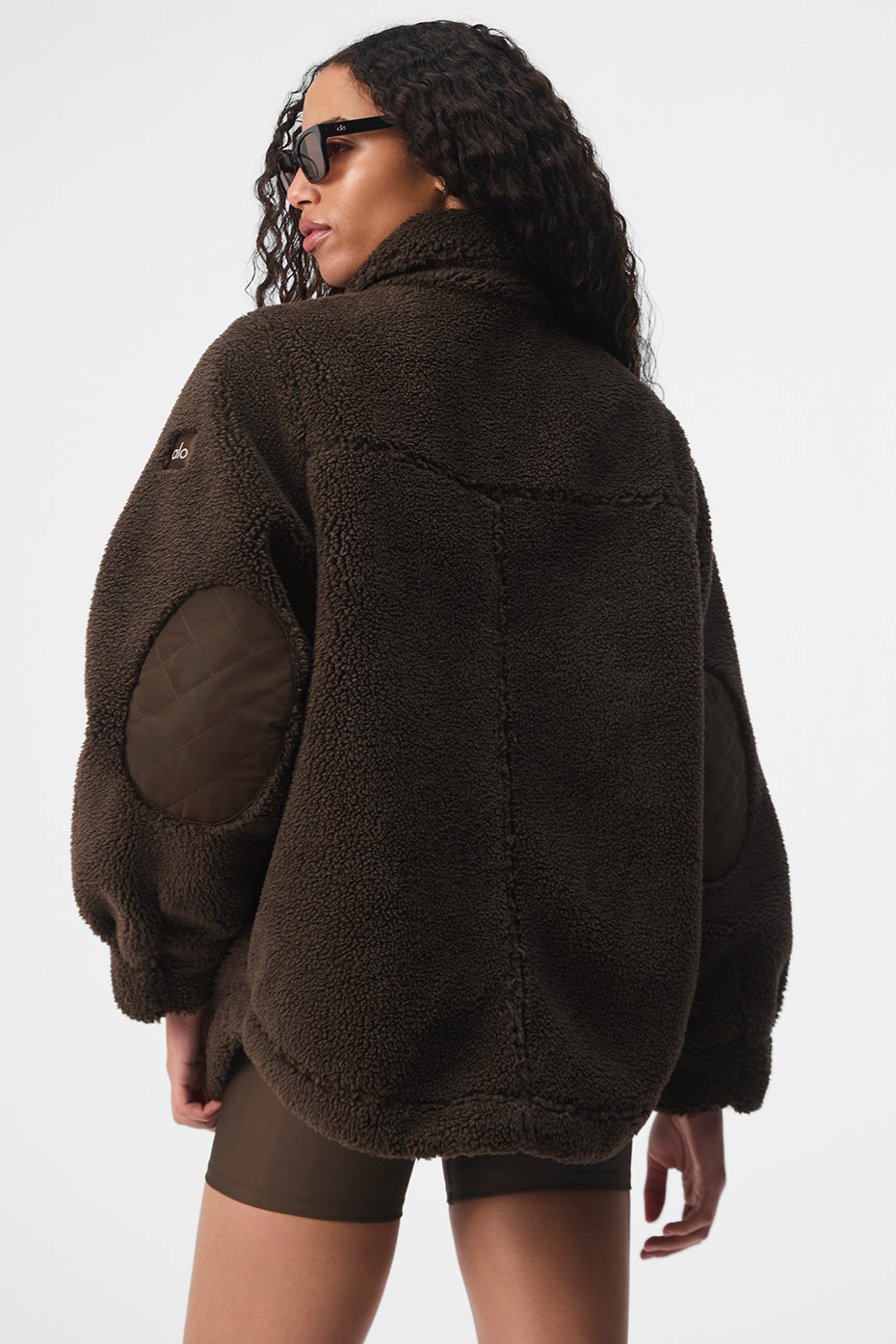 Sherpa Edge Shacket – Espresso