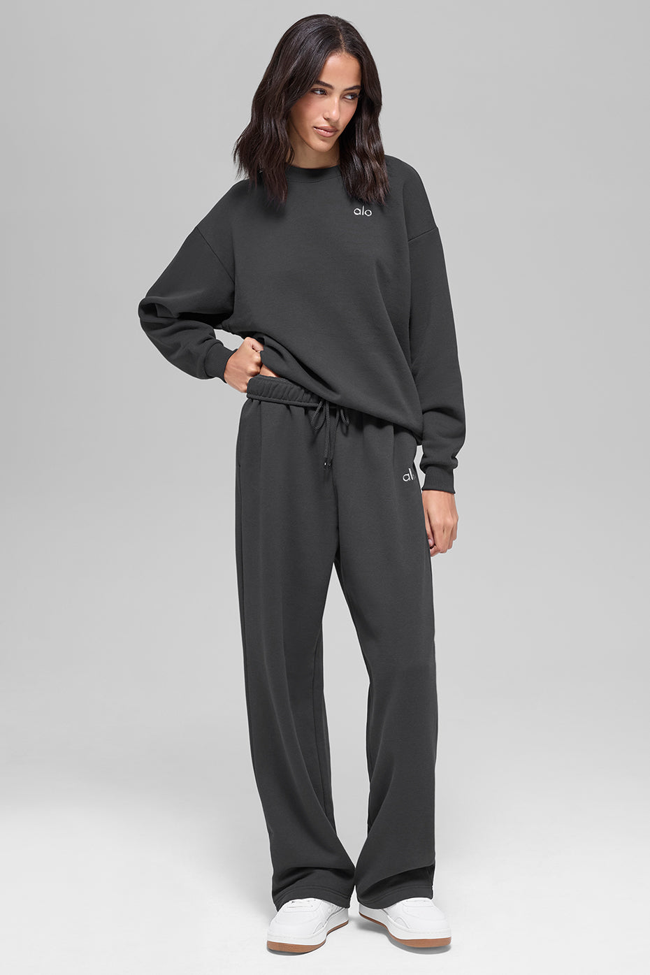 Straight Leg Sweatpant - Anthracite