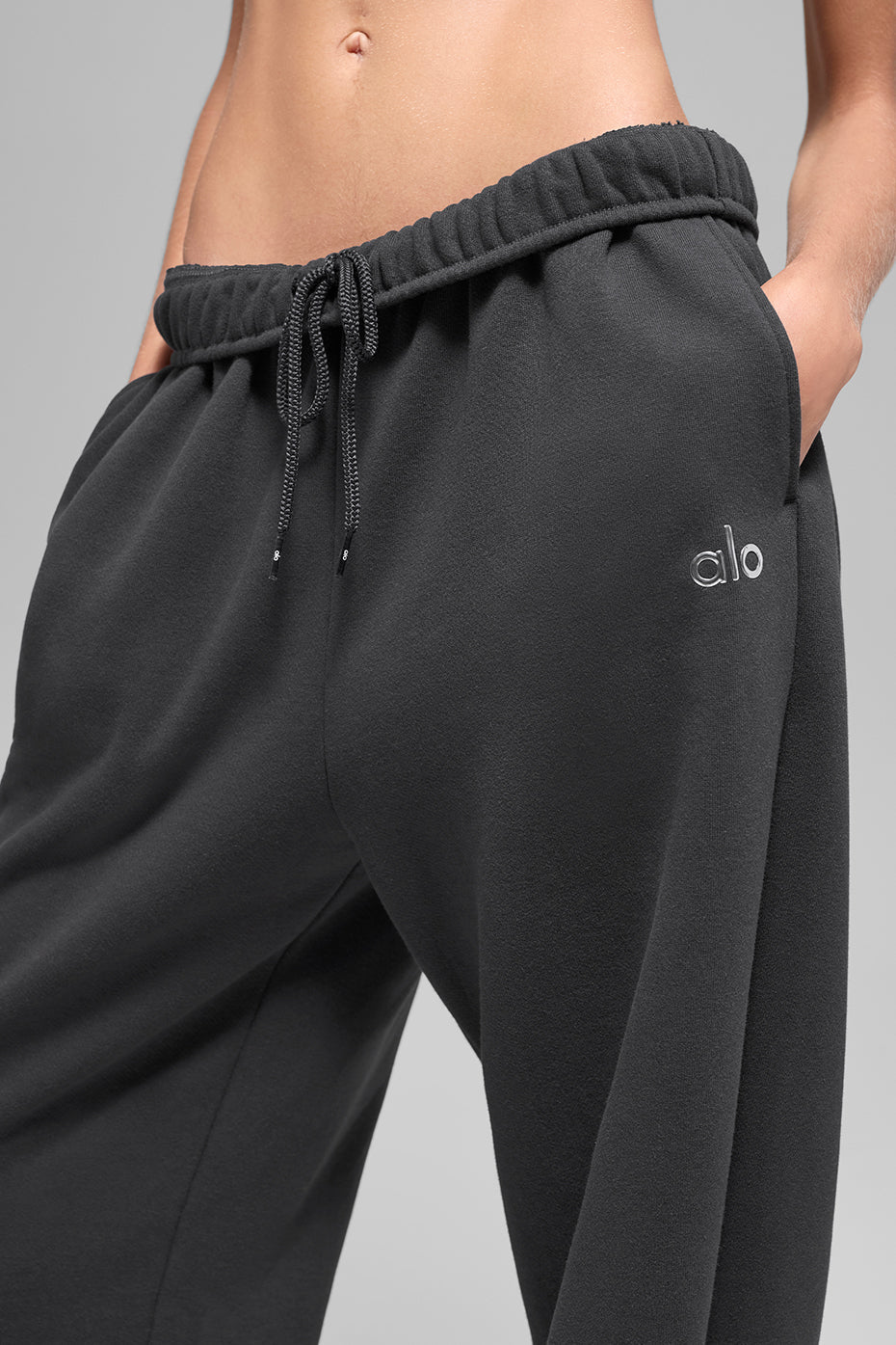 Straight Leg Sweatpant - Anthracite