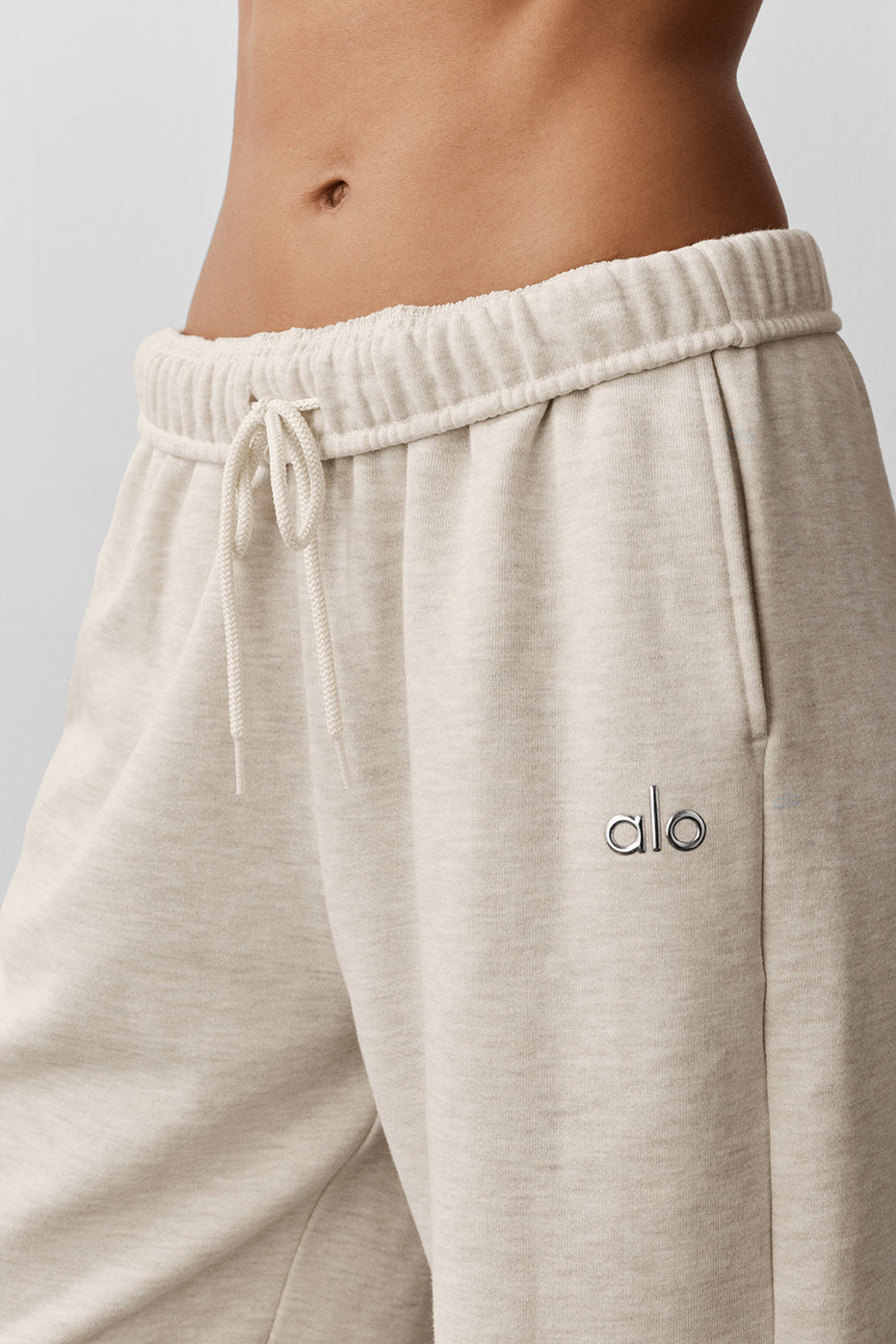 Straight Leg Sweatpant - Oatmeal Heather