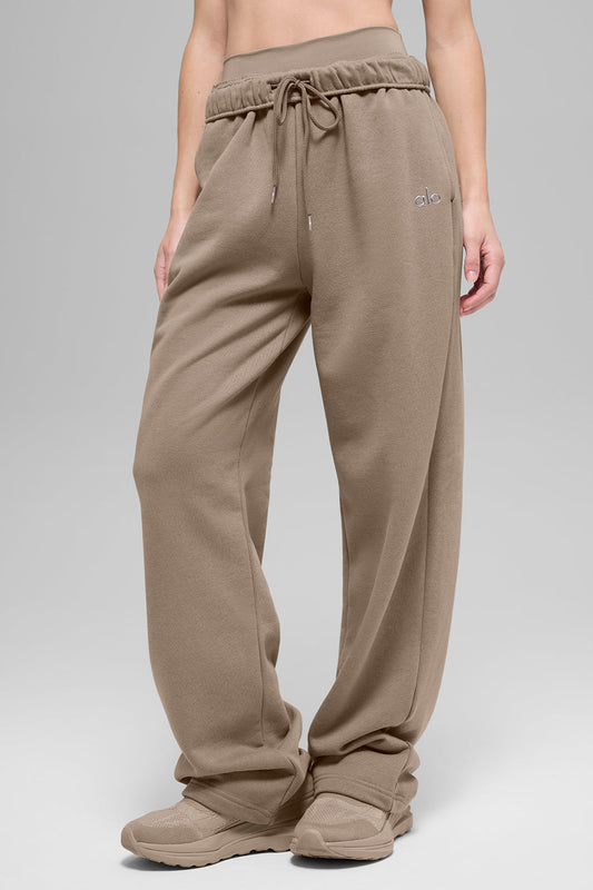 Straight Leg Sweatpant - Gravel