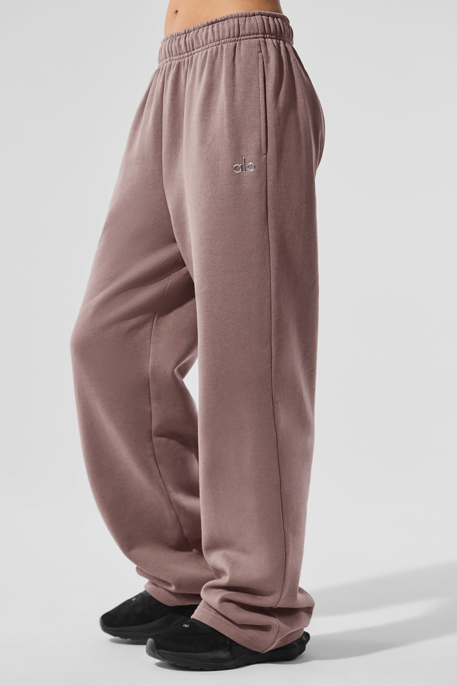 Straight Leg Sweatpant - Mushroom