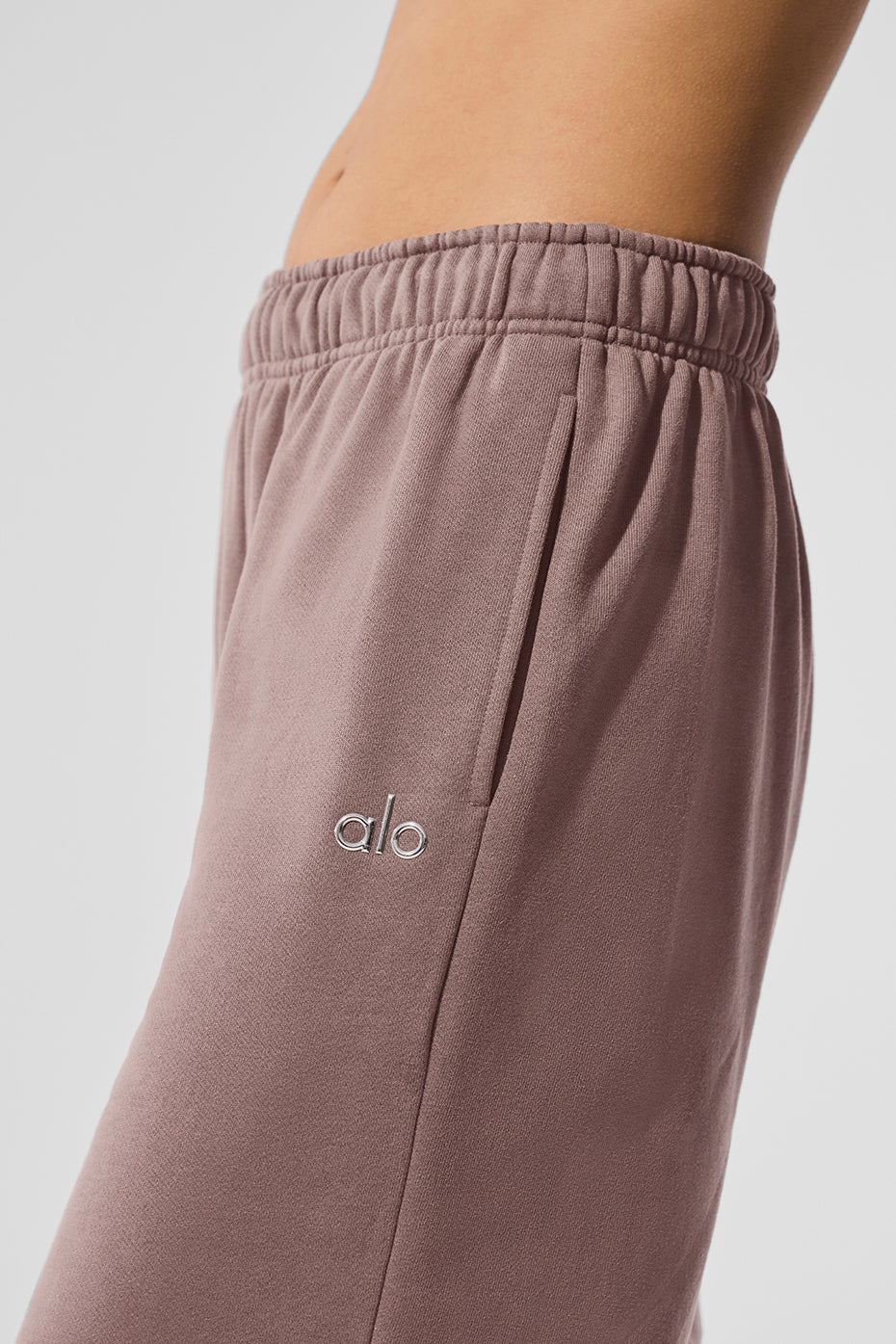 Straight Leg Sweatpant - Mushroom