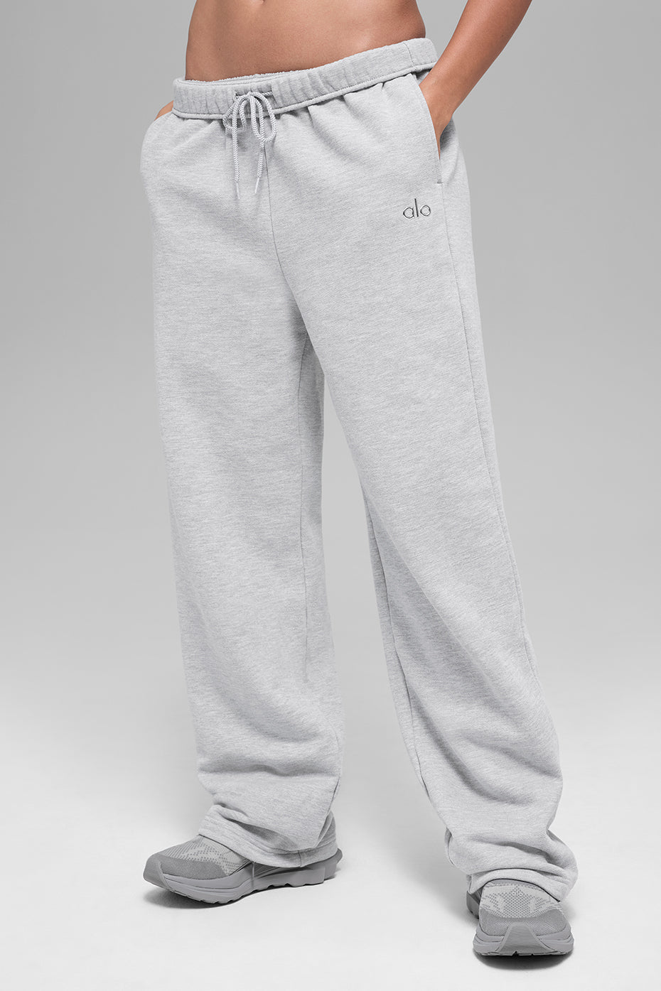 Straight Leg Sweatpant - Athletic Heather Grey