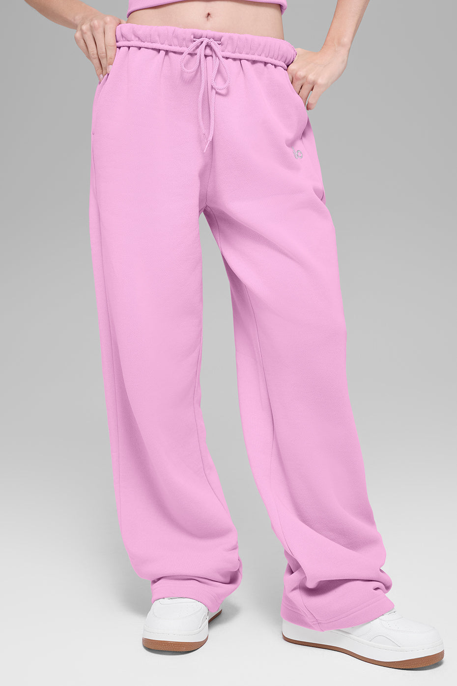 Straight Leg Sweatpant - Candy Heart Pink