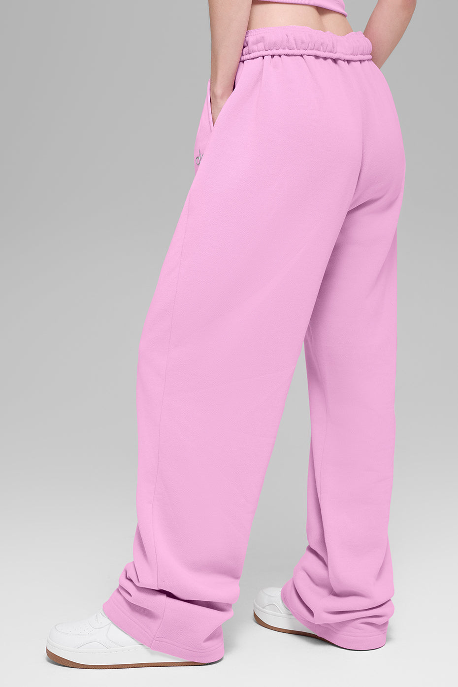 Straight Leg Sweatpant - Candy Heart Pink