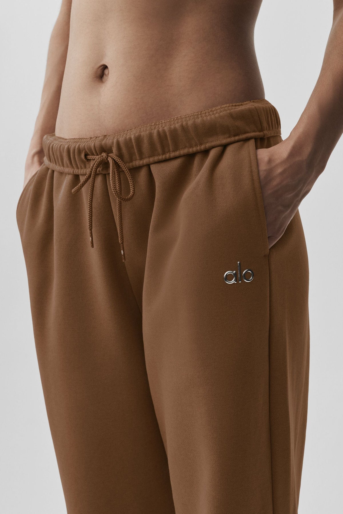 Straight Leg Sweatpant - Sun Kissed Brown