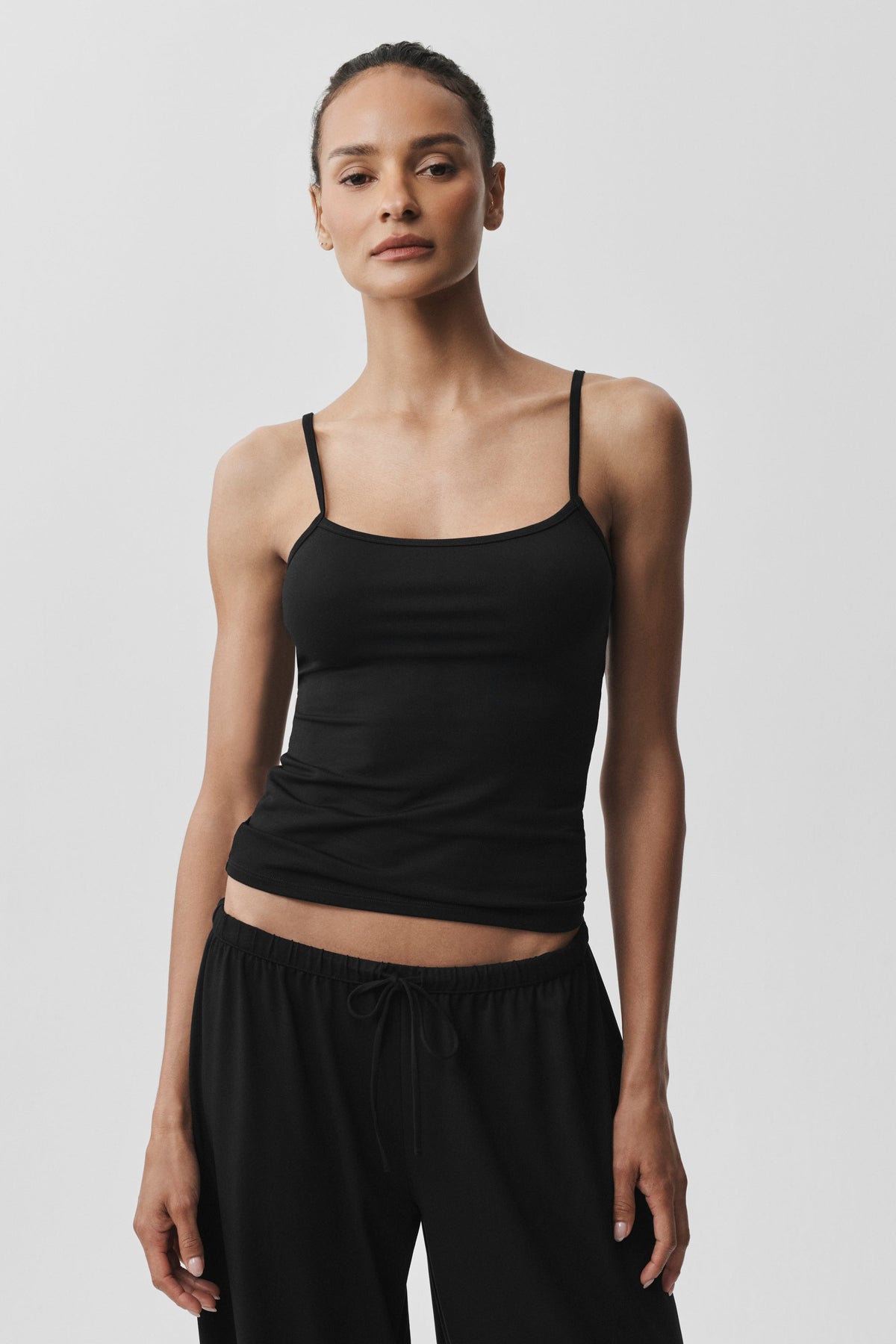 Alosoft Finesse Cami-Top – Schwarz