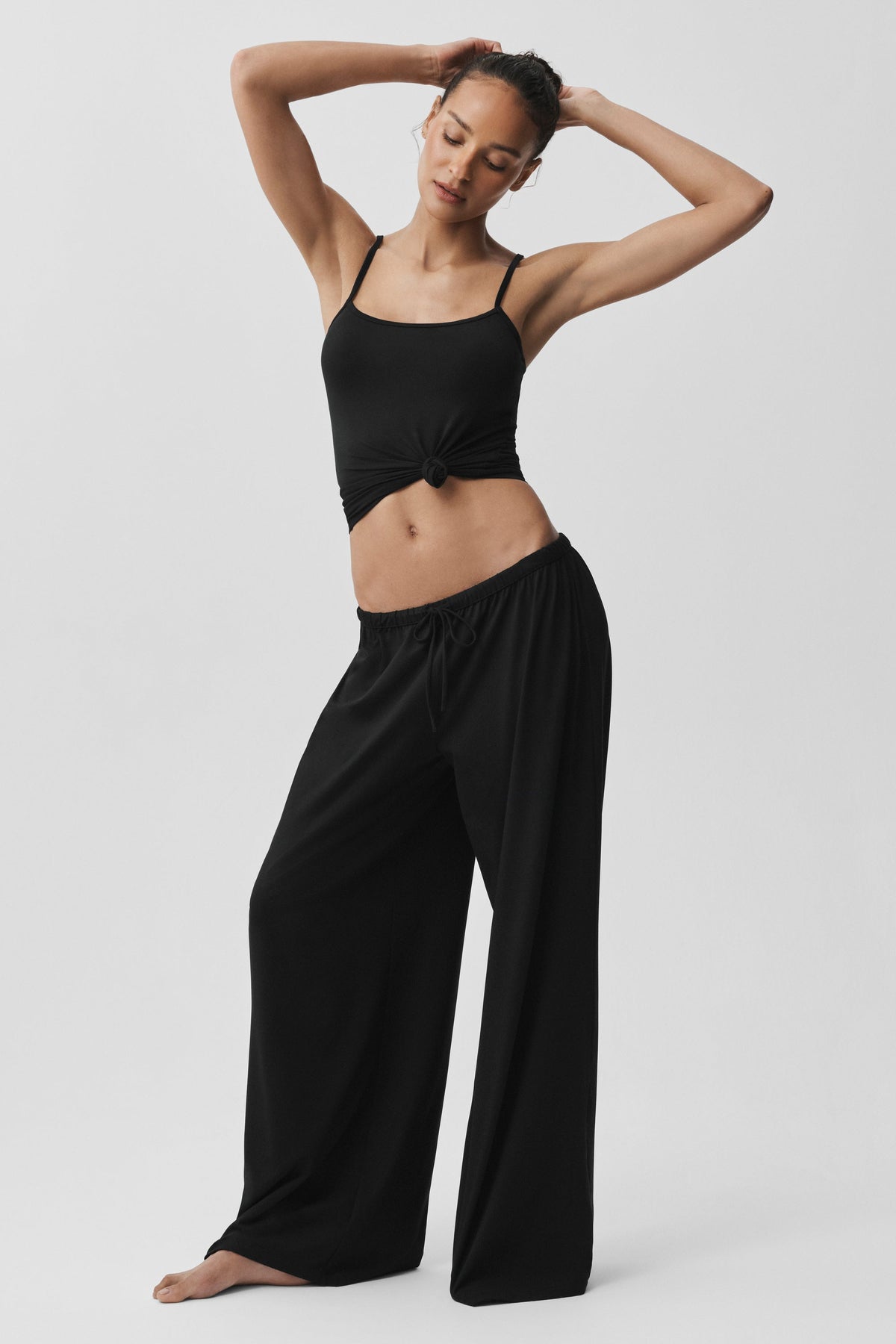 Alosoft Finesse Cami-Top – Schwarz