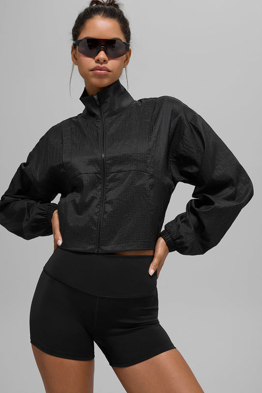Game Time Full-Zip-Jacke - Schwarz