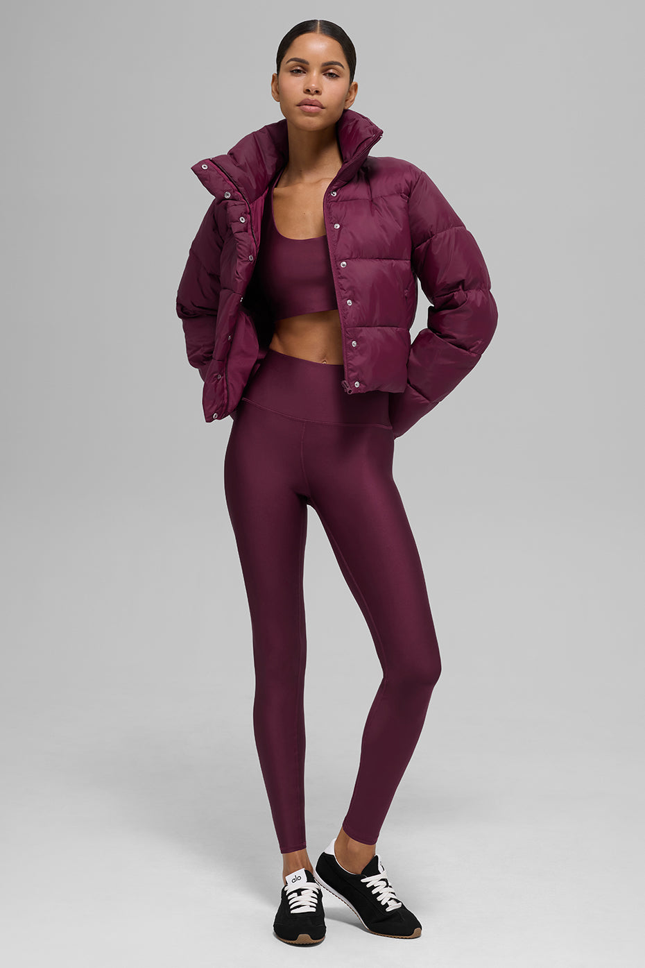 Goldrausch-Puffer - Burgund