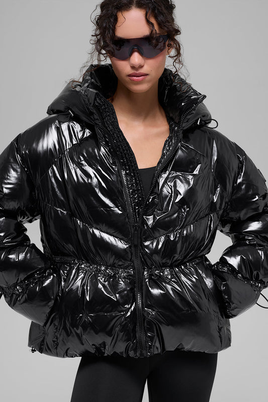Stunner Puffer Jacket - Black