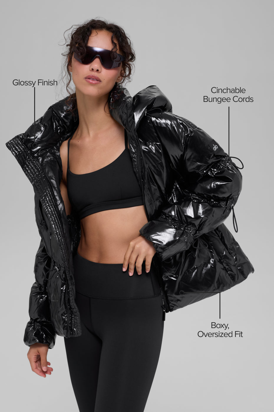 Stunner Pufferjacke – Schwarz