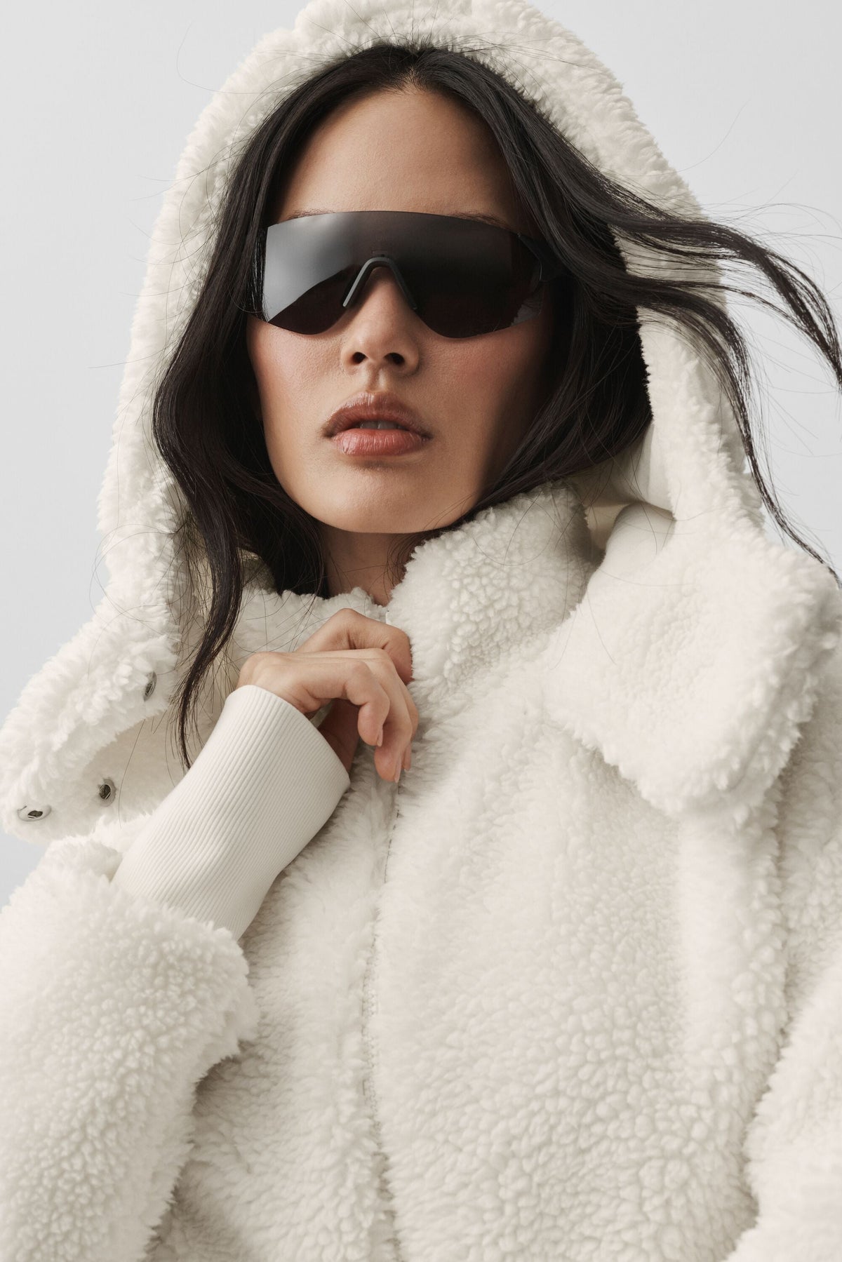 Foxy Sherpa-Jacke - Ivory