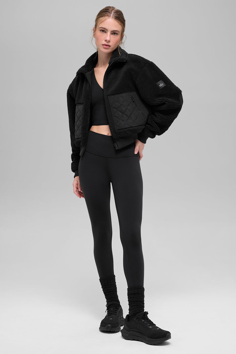 Sherpa Edge Bomber - Schwarz