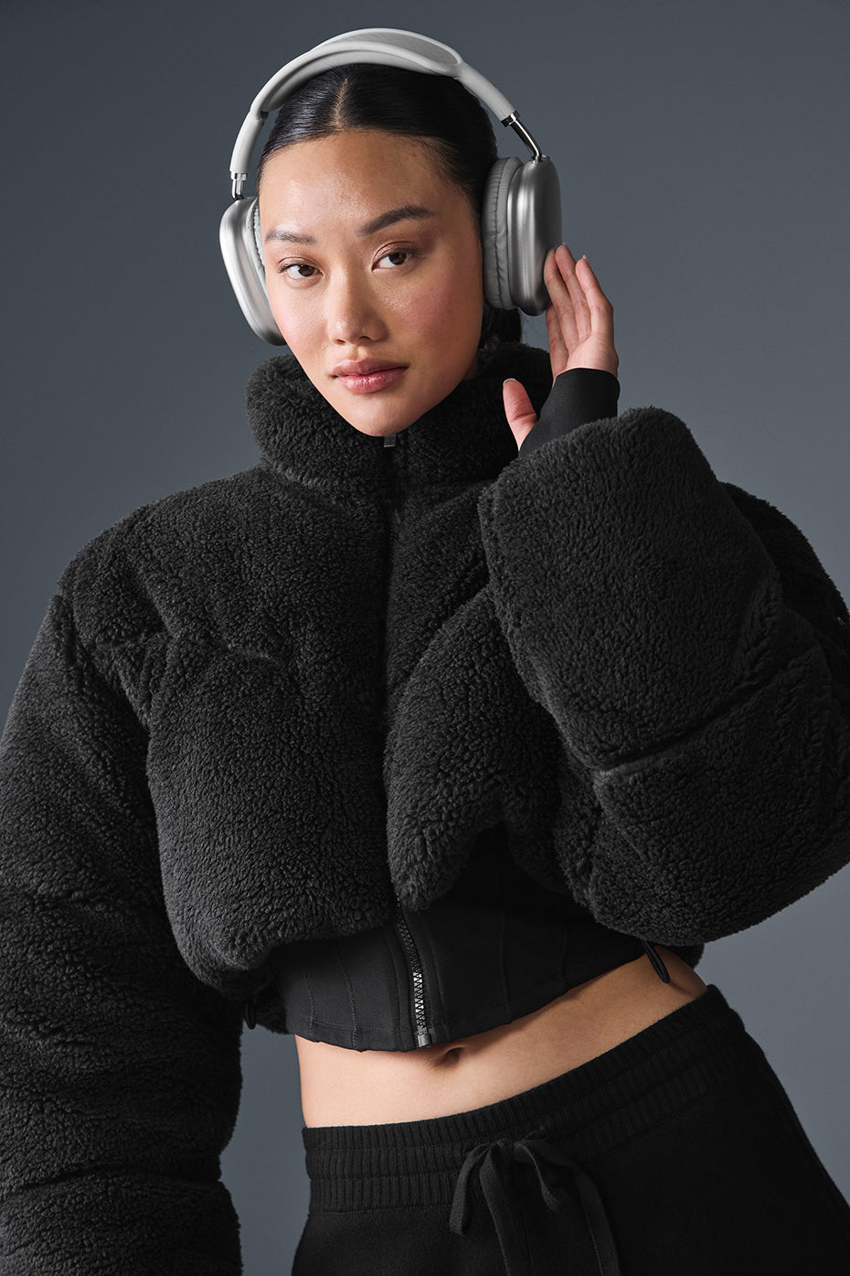 Sherpa Main Act Korsett-Puffer – Schwarz