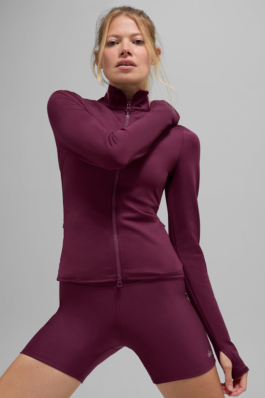 Airlift Winter Warme Radiant Full-Zip Jacke - Burgunder