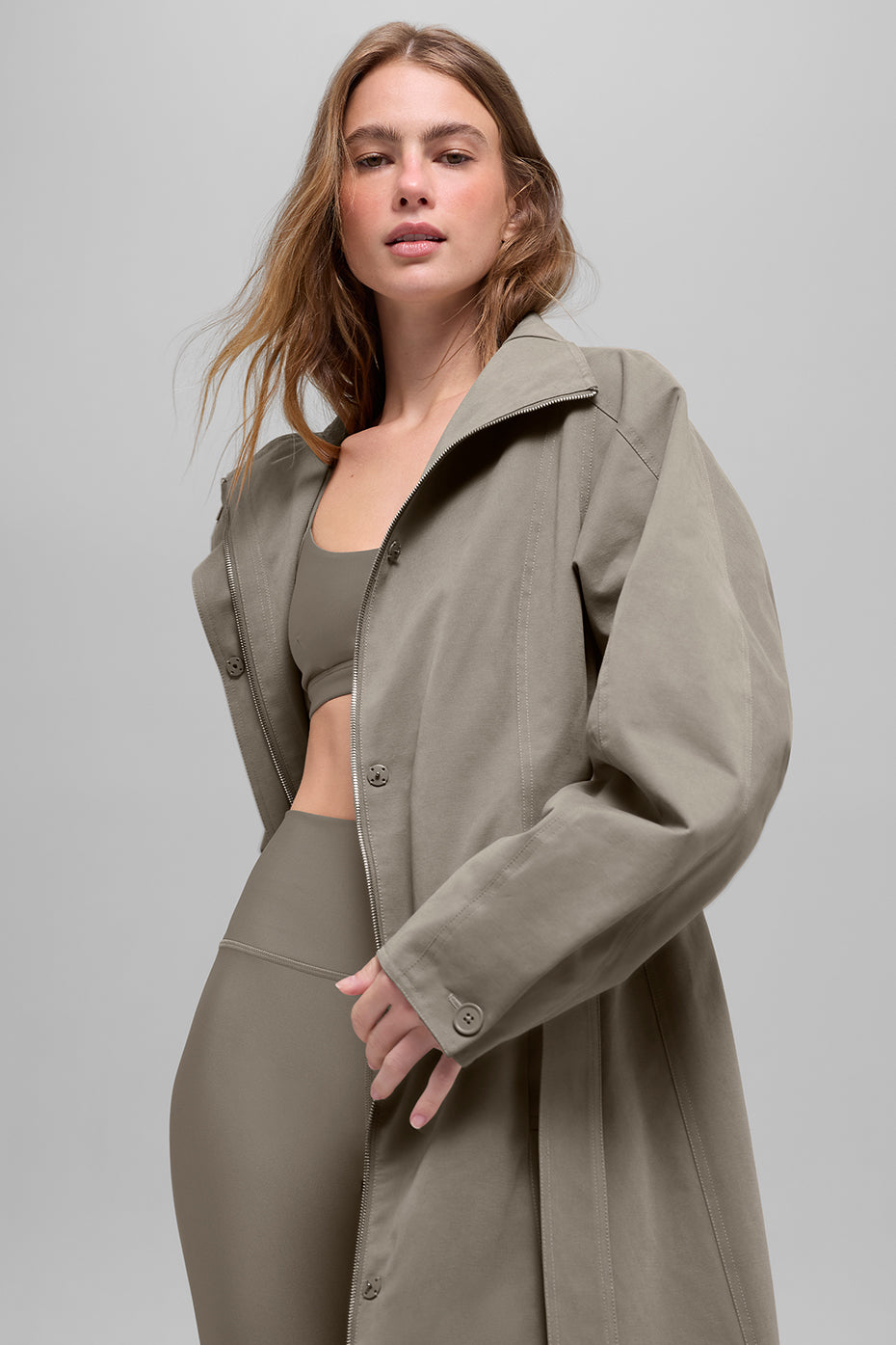 Journey Trenchcoat – Light Cocoa