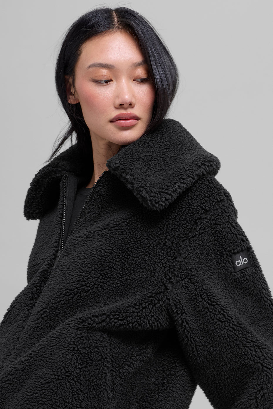 Sherpa Downtown Jacke - Schwarz
