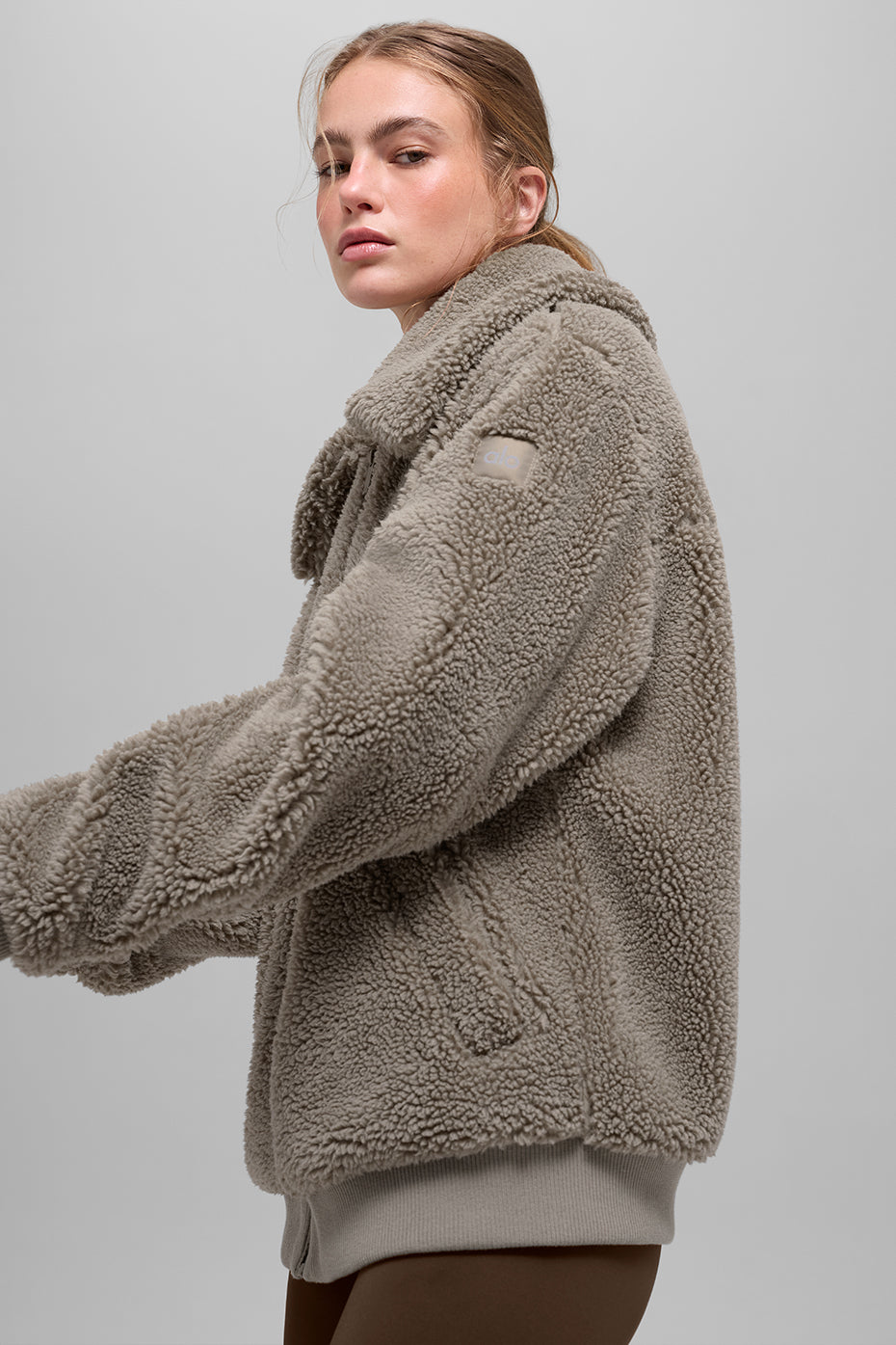 Sherpa Downtown Jacke - Light Cocoa