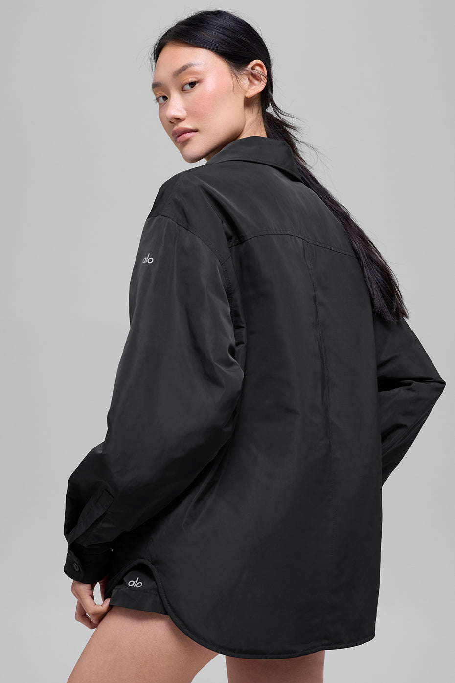 Society-Shacket – Schwarz