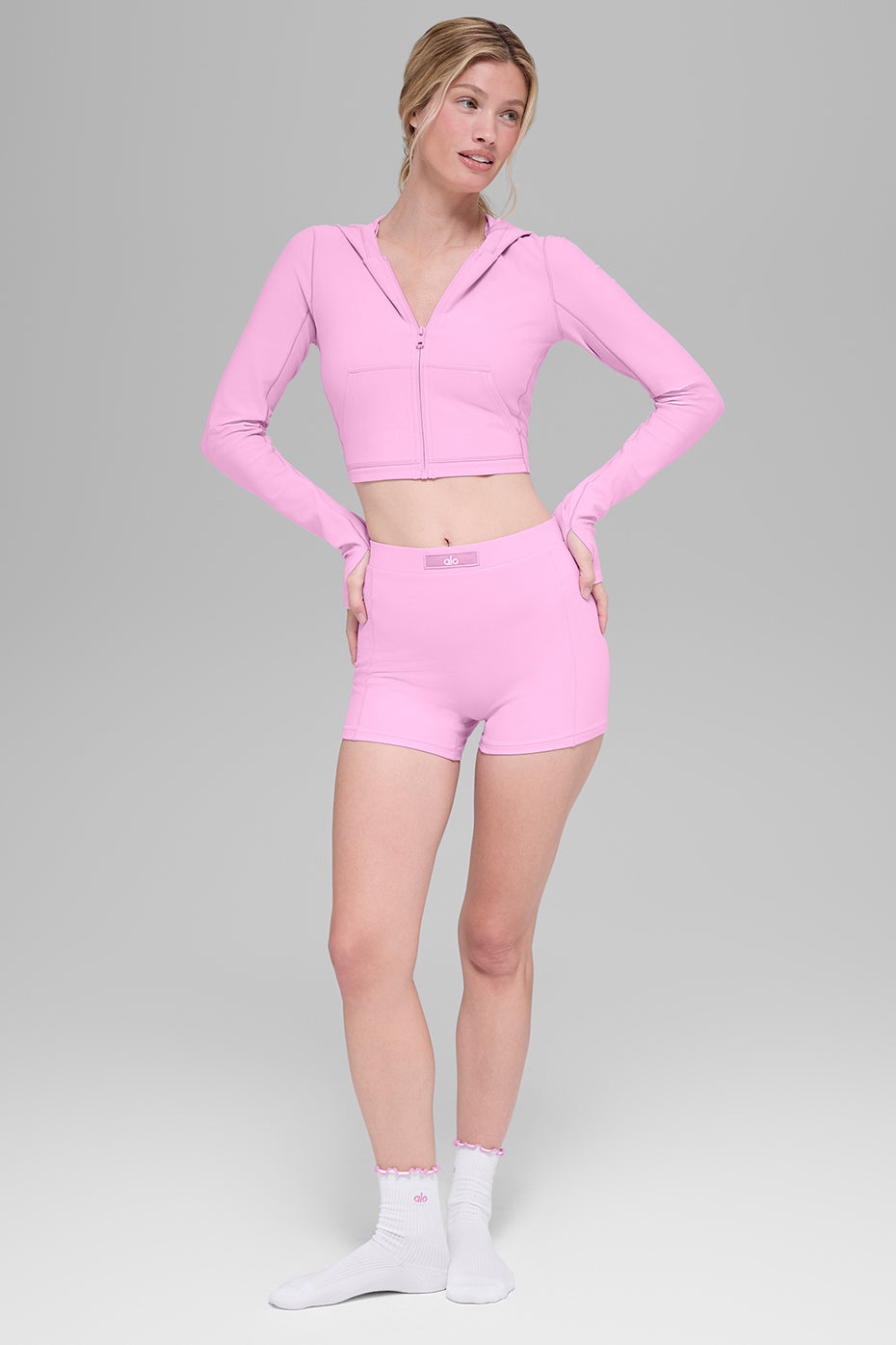Sincere Fitted Jacket - Candy Heart Pink