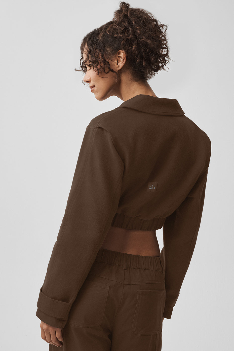 Kurze Cosmopolitan Jacke – Espresso