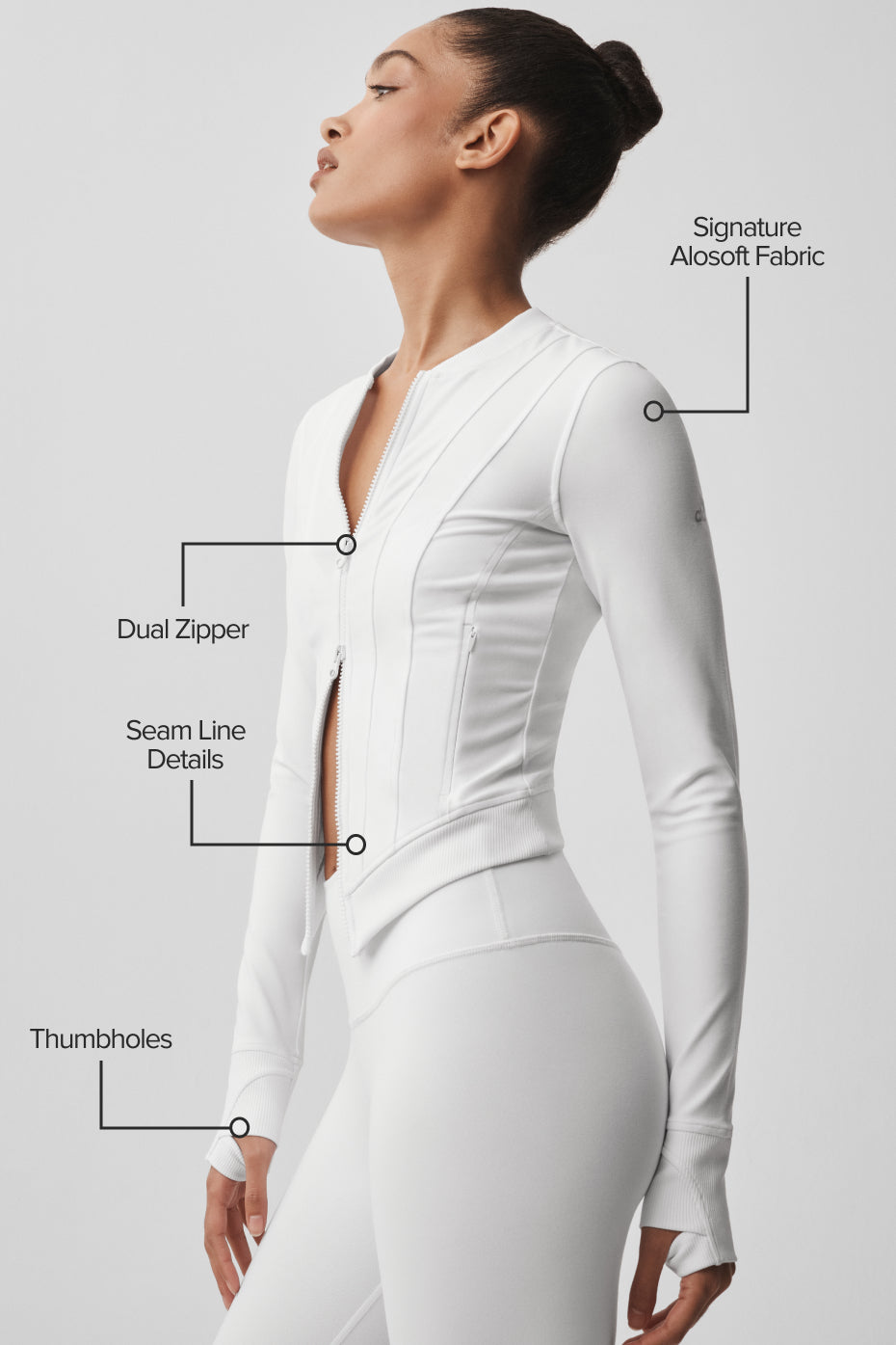 Recharge Jacket - White