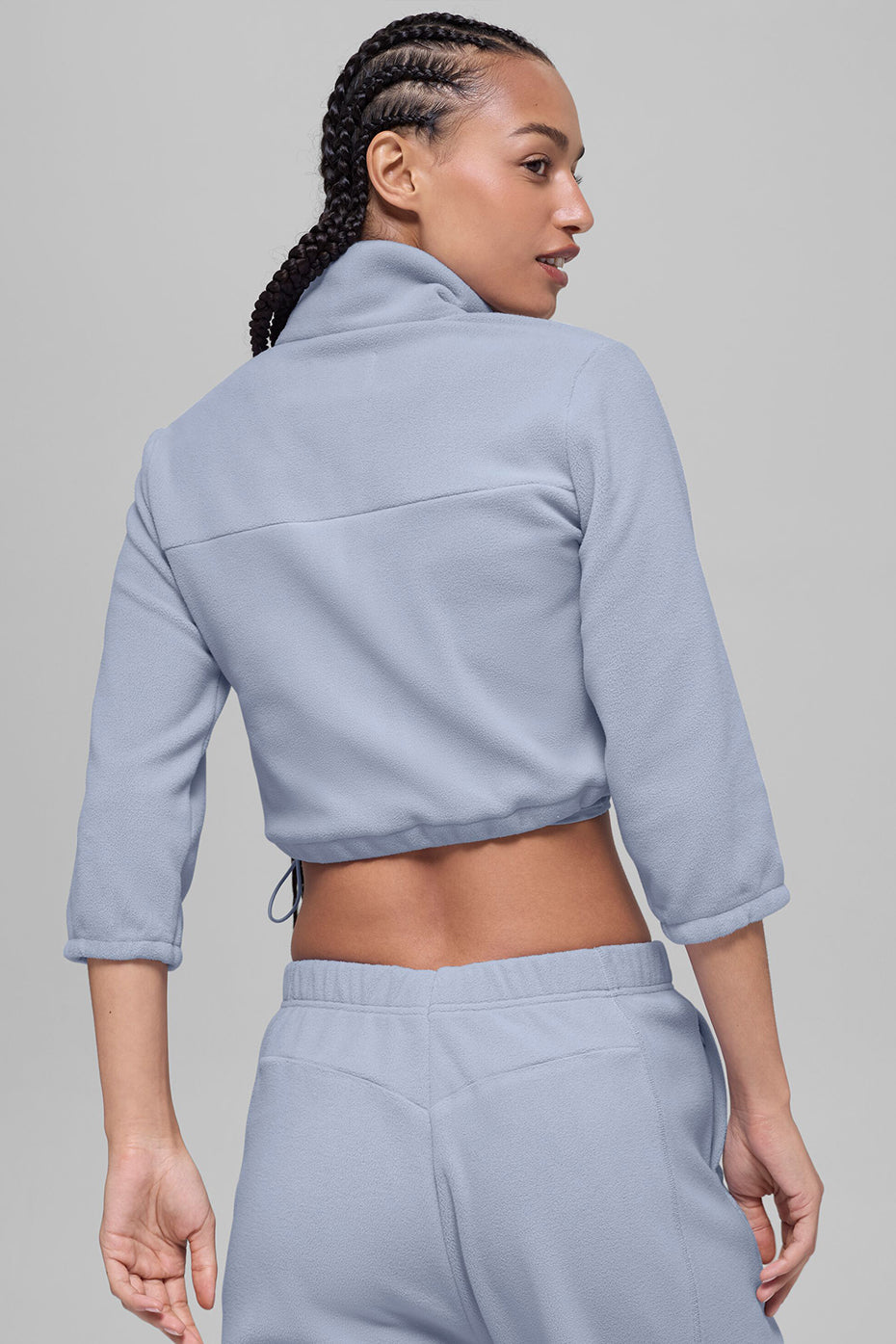 Polar-Fleece-Jacke „Retreat“ in verkürzter Passform – Winterfrost