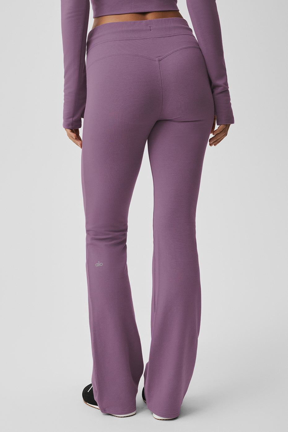Sway Bootcut Sweatpant - Plum Kiss