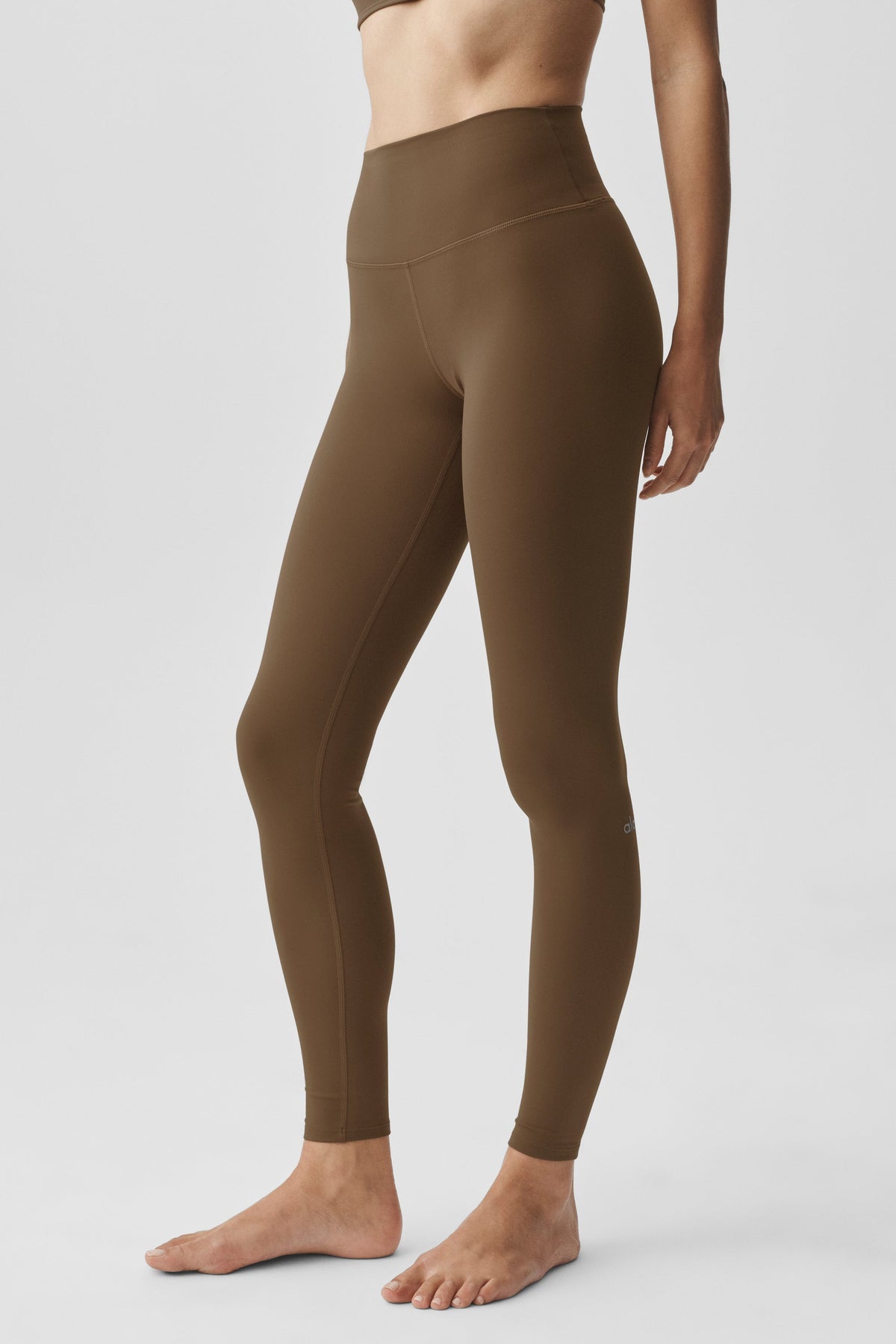 ALO Softsculpt High-Waist Leggings - Java Brown