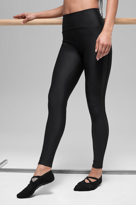 Airlift High-Waist Mesh Infatuation Legging – Schwarz