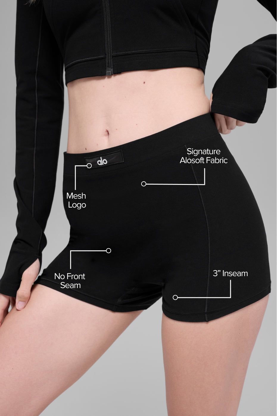 Sincere Micro Short - Black
