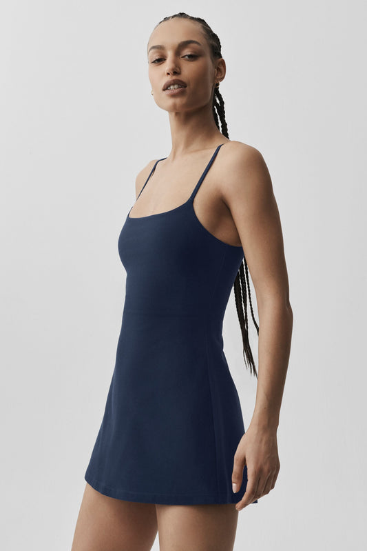 Encore Tennis Dress - Navy