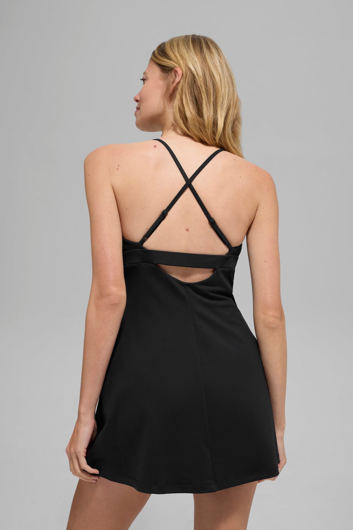 Airbrush Splendor Kleid - Schwarz