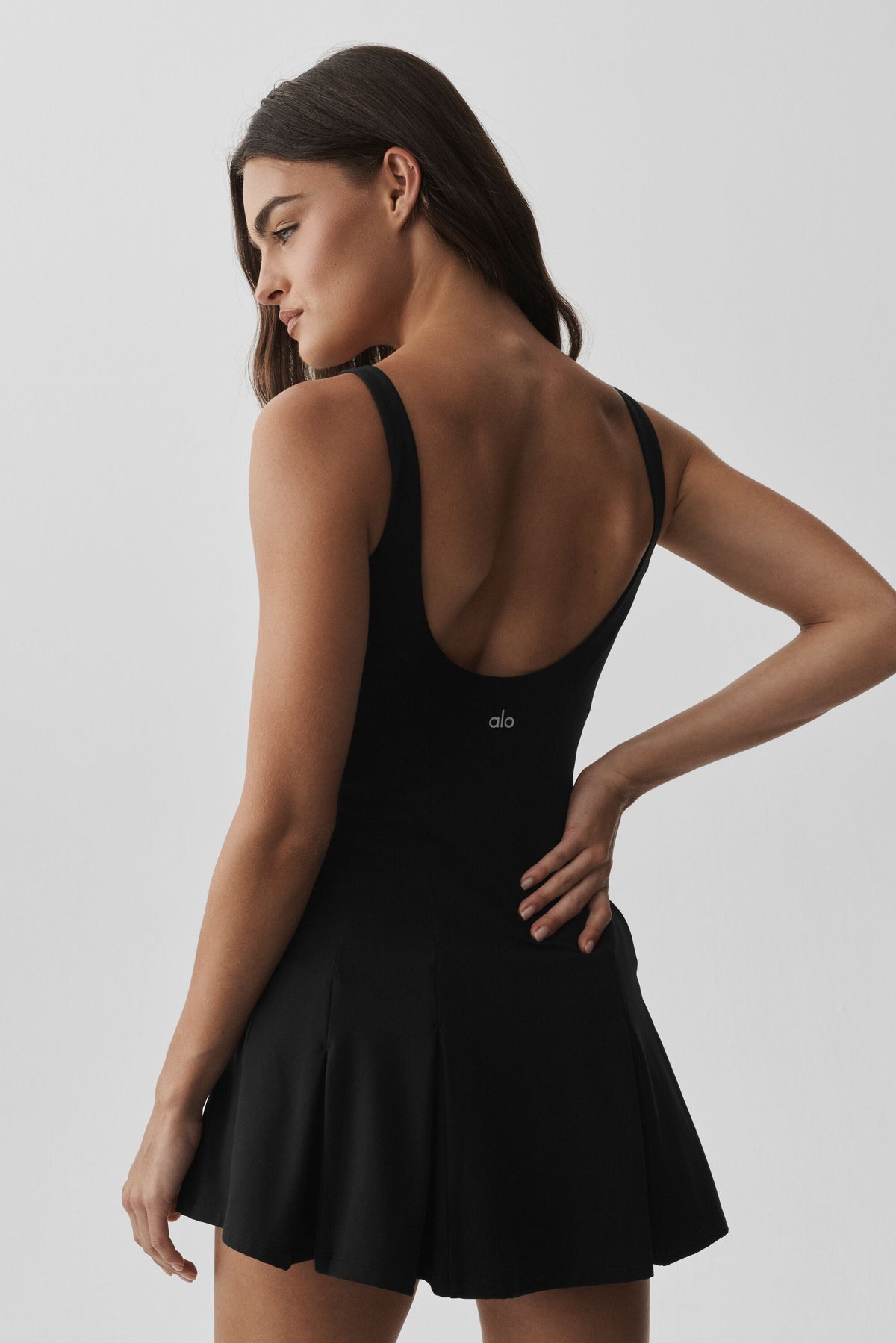 Softsculpt Topspin Tennis-Kleid - Schwarz