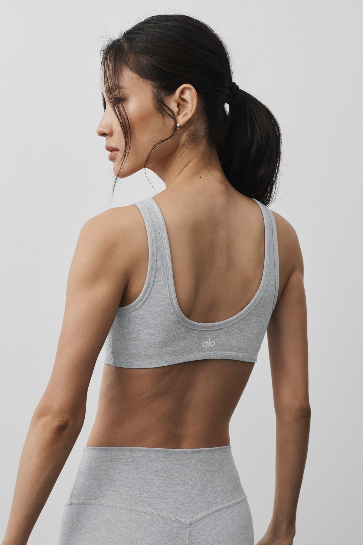 Alosoft Center Stage BH - Vintage Athletic Heather