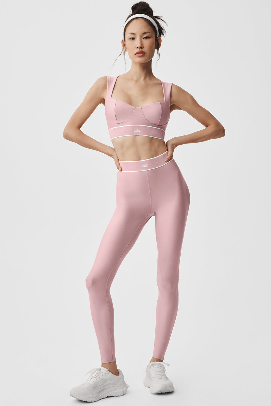 Airlift Alignment BH – Vintage Pink/Weiß