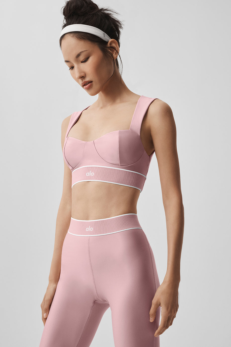 Airlift Alignment BH – Vintage Pink/Weiß